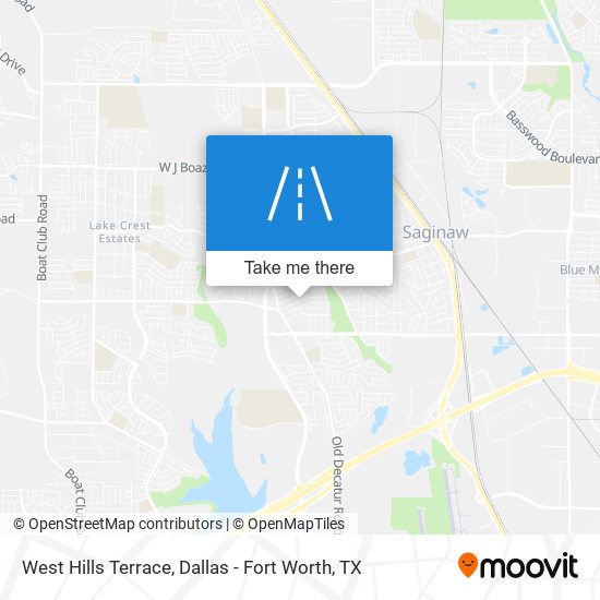 Mapa de West Hills Terrace