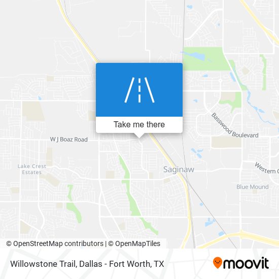 Willowstone Trail map