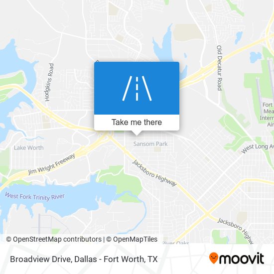 Broadview Drive map