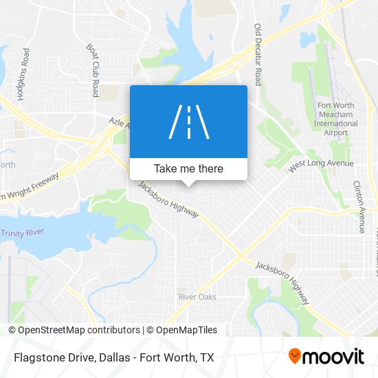 Flagstone Drive map