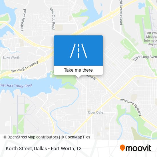 Mapa de Korth Street