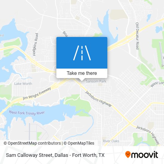 Sam Calloway Street map