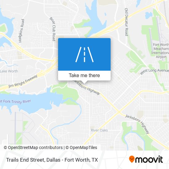 Trails End Street map