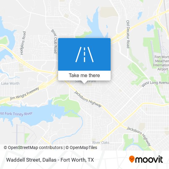 Waddell Street map