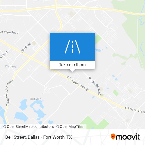 Bell Street map