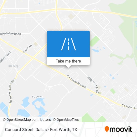 Concord Street map
