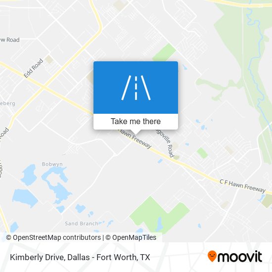 Kimberly Drive map