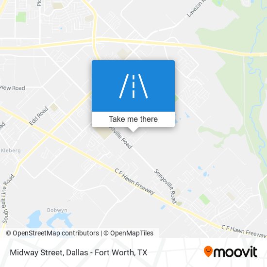 Mapa de Midway Street