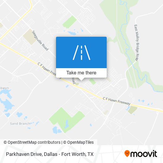 Parkhaven Drive map