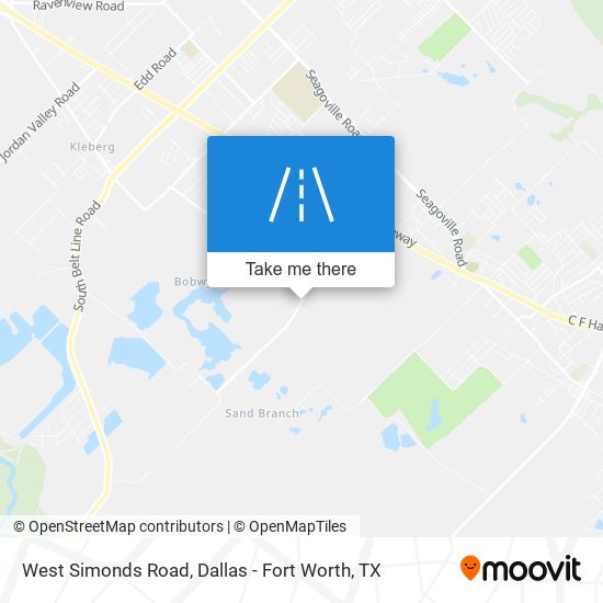 Mapa de West Simonds Road