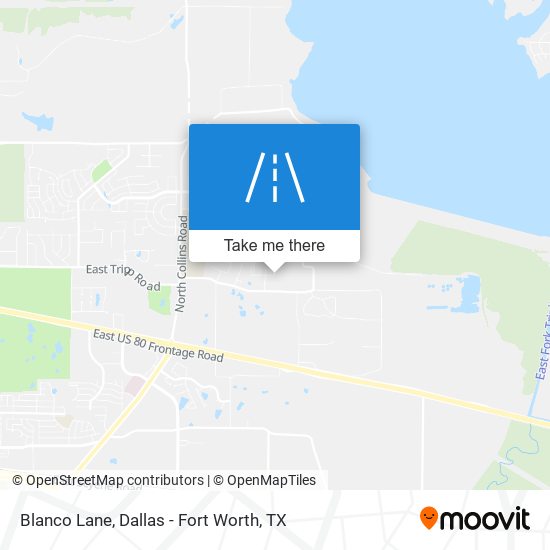 Mapa de Blanco Lane
