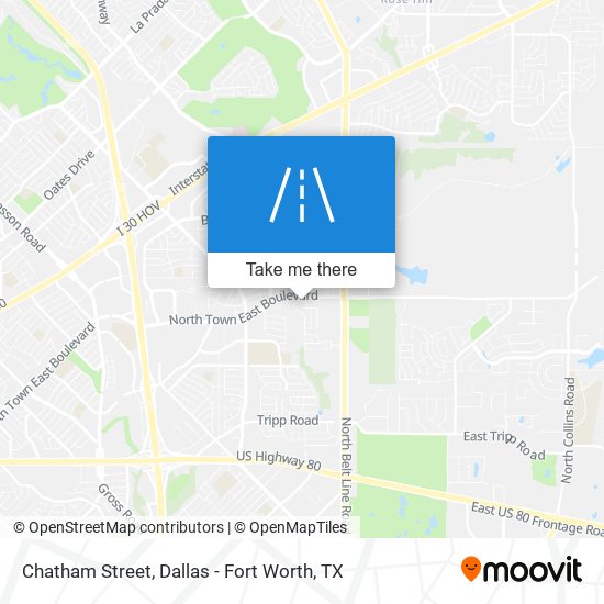 Chatham Street map