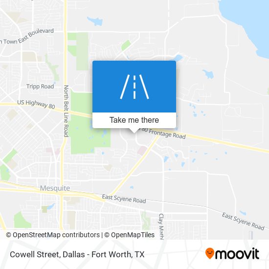 Cowell Street map