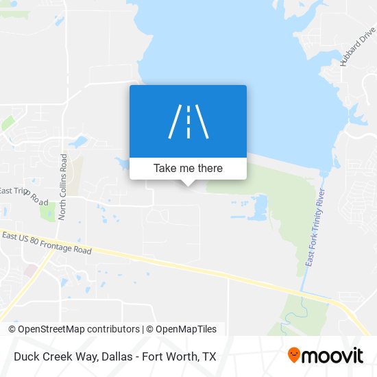 Mapa de Duck Creek Way