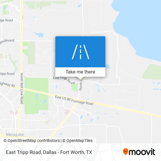 Mapa de East Tripp Road