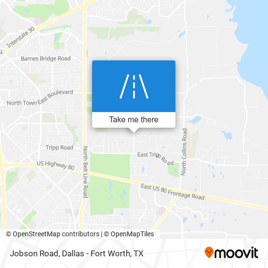 Jobson Road map