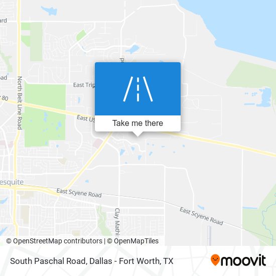 South Paschal Road map