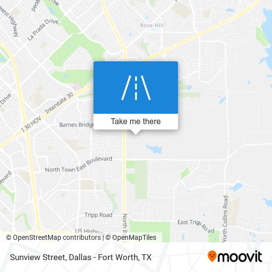 Sunview Street map