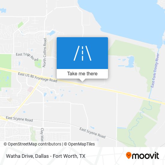 Watha Drive map