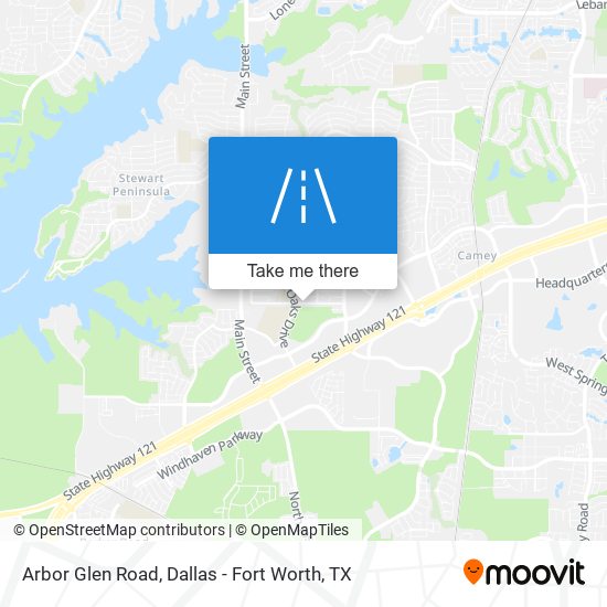 Mapa de Arbor Glen Road
