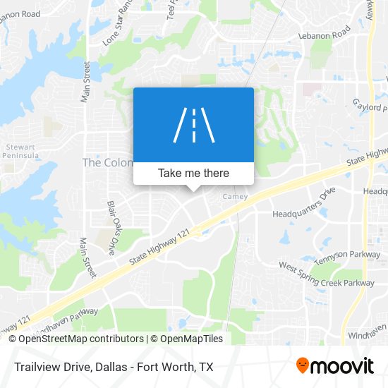 Trailview Drive map