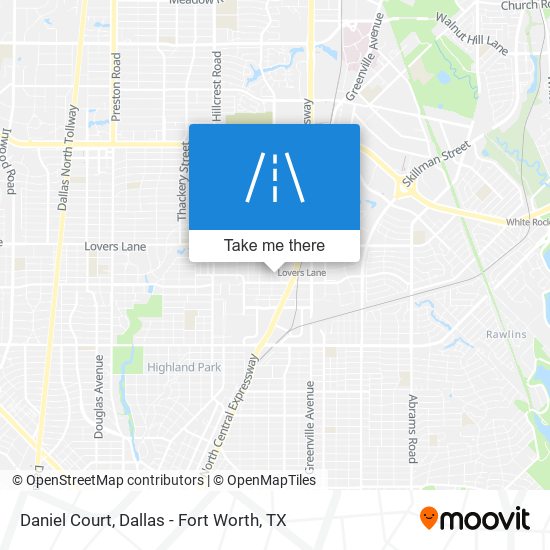 Daniel Court map