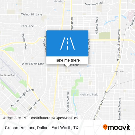 Mapa de Grassmere Lane