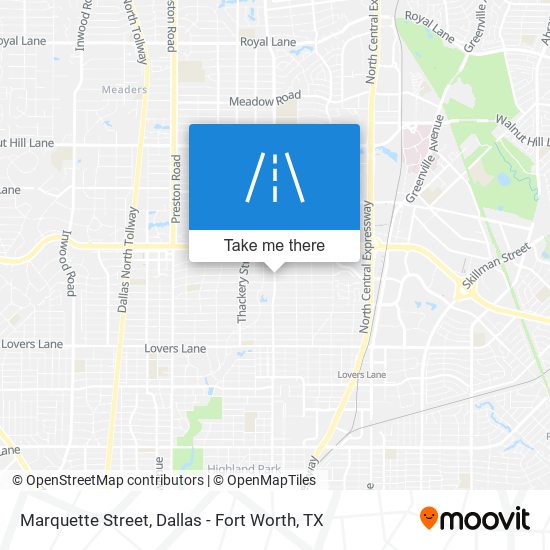 Mapa de Marquette Street