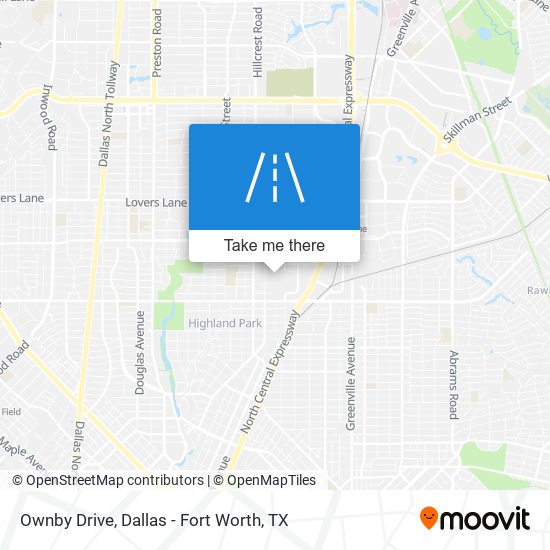 Ownby Drive map