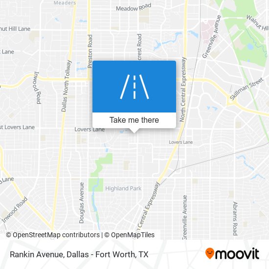 Rankin Avenue map
