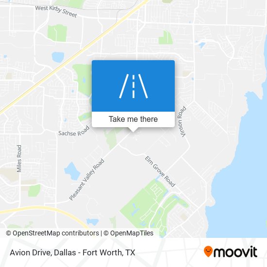 Mapa de Avion Drive