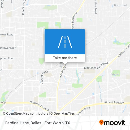 Cardinal Lane map