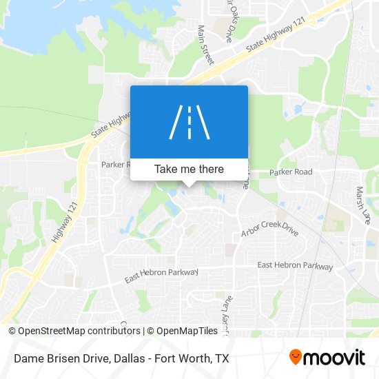 Dame Brisen Drive map