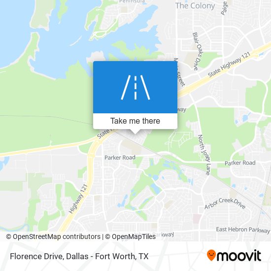Florence Drive map