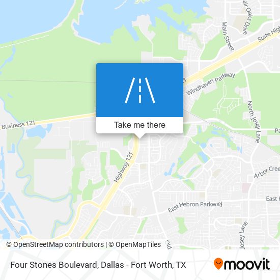 Four Stones Boulevard map