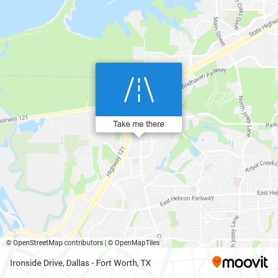 Mapa de Ironside Drive