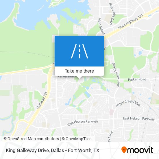 Mapa de King Galloway Drive