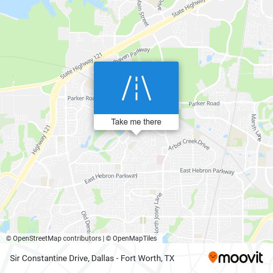 Sir Constantine Drive map