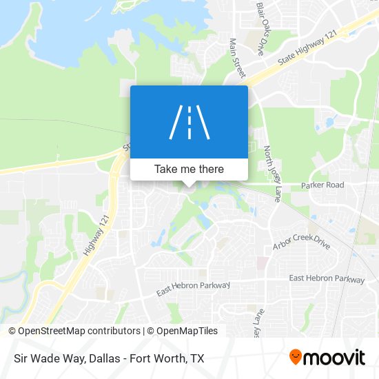 Sir Wade Way map