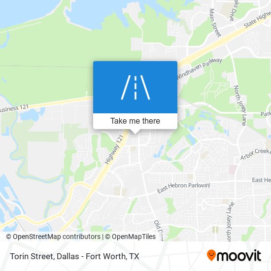 Torin Street map