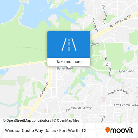 Mapa de Windsor Castle Way