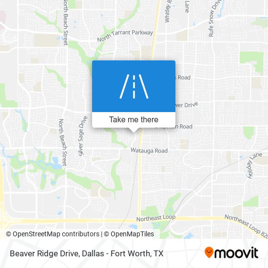 Beaver Ridge Drive map