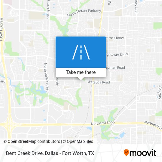 Bent Creek Drive map