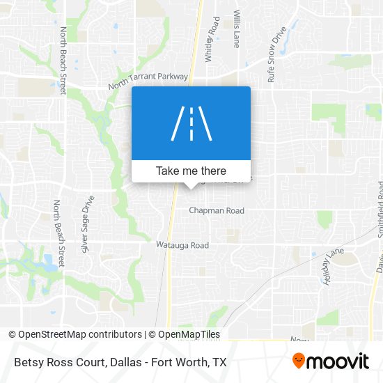 Mapa de Betsy Ross Court