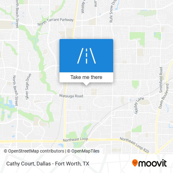 Cathy Court map