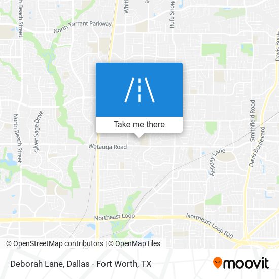 Deborah Lane map