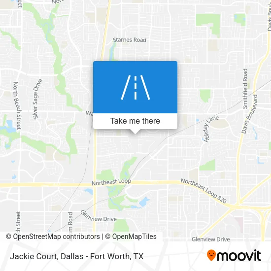 Jackie Court map