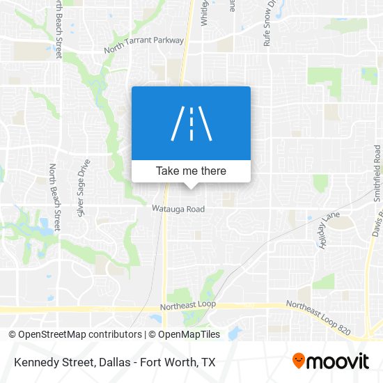 Kennedy Street map