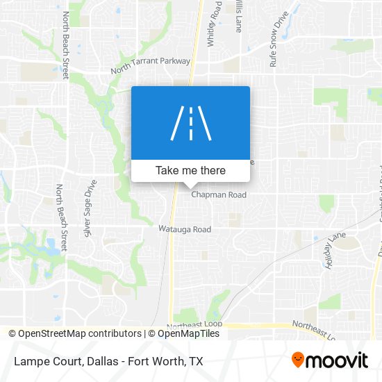 Lampe Court map
