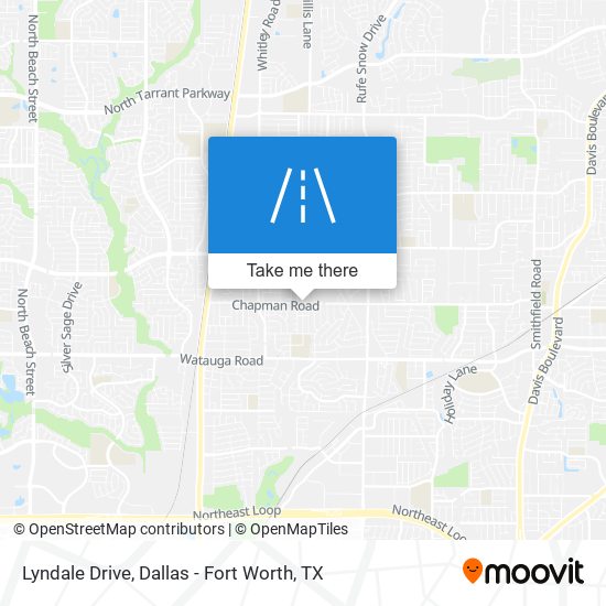 Lyndale Drive map